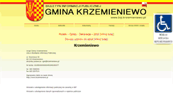 Desktop Screenshot of nowybip.krzemieniewo.pl